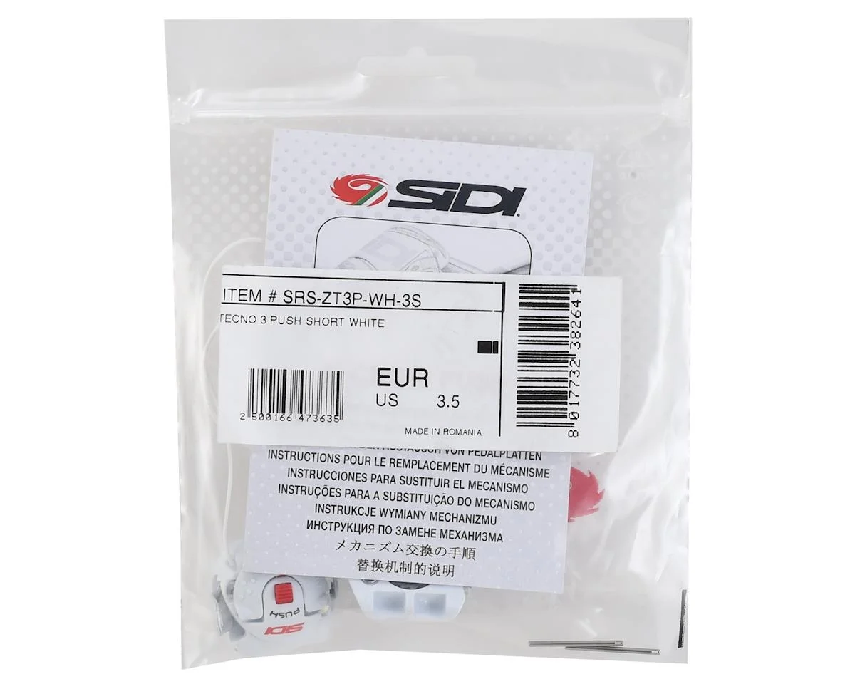 Sidi Tecno-3 Push Buckles (White) (Short) - view 2